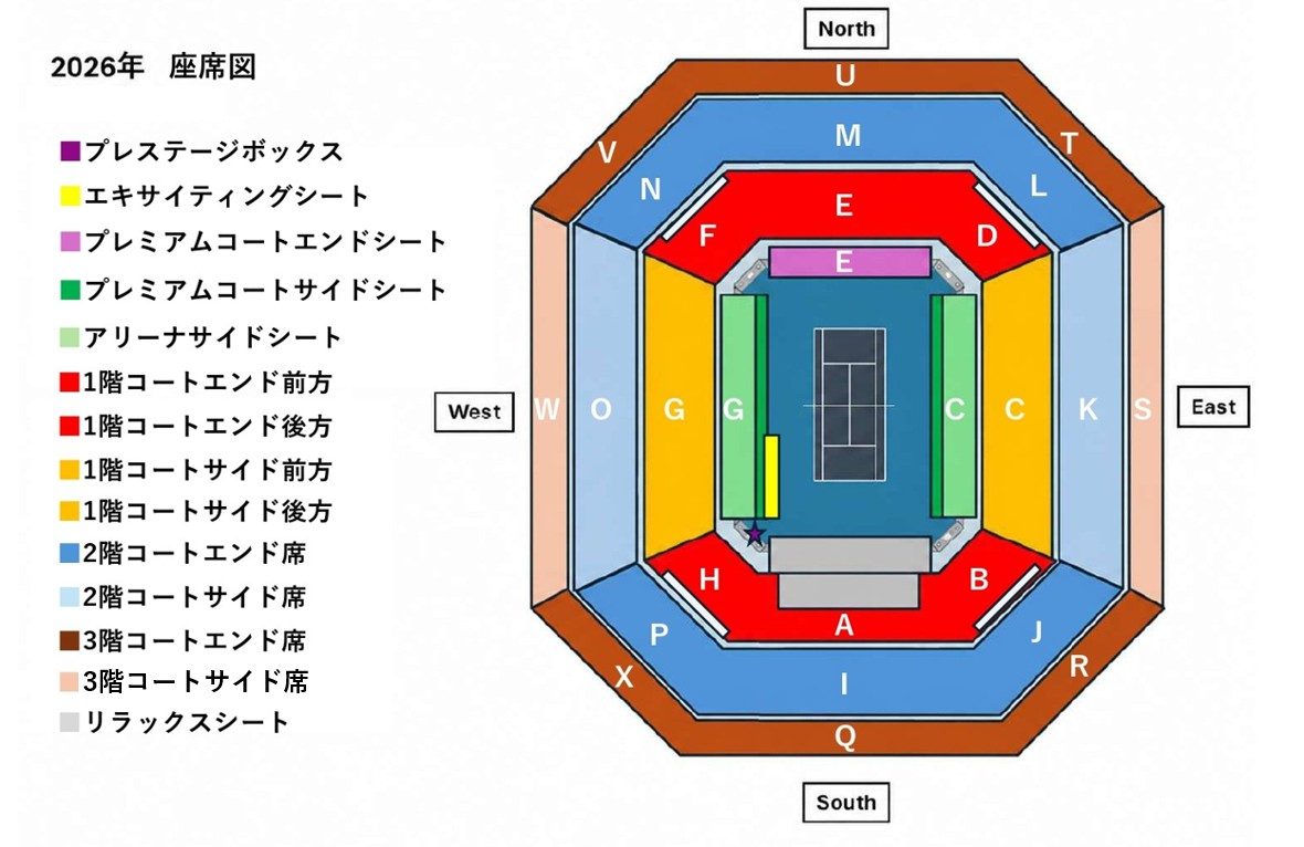 座席図